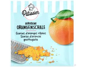 100 Grams Orange Peel, Fresh, Grated