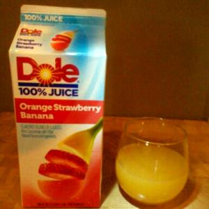 100 Grams Orange Strawberry Banana Drink
