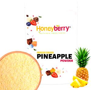 100 Grams Pineapple, Freeze Dried Granules