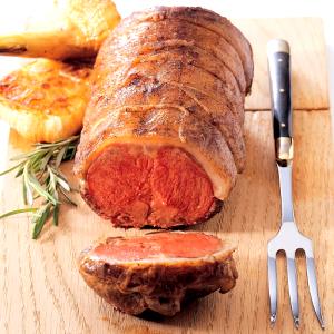 100 Grams Rolled Lamb Flank, Boiled