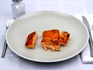100 Grams Salmon, King Or Chinook, Liver