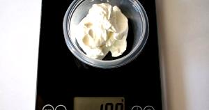 100 Grams Sour Cream, Light