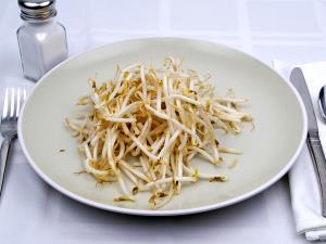 100 Grams Soybean, Sprouted, Stir-Fried