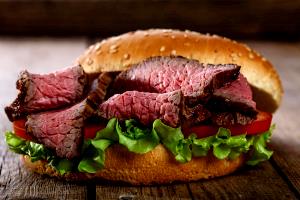 100 Grams Steak Sandwich