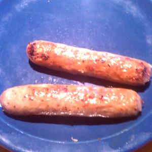 100 Grams Turkey Sausage, Fresh, Cooked