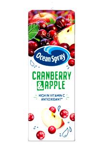 100 Ml Cranberry Apple Juice Drink with Vitamin C Added