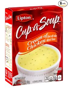 100 Ml Cream Of Chicken Soup (with Equal Volume Water, Dehydrated)