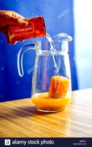 100 Ml Frozen Orange Juice (Reconstituted with Water)