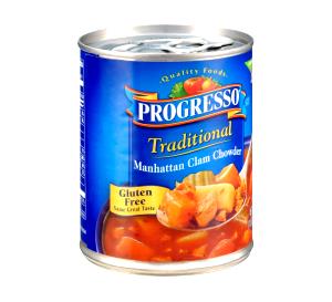 100 Ml Manhattan Clam Chowder (with Equal Volume Water, Canned)