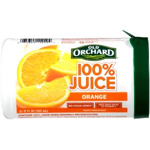 100 Ml Orange Flavor Drink with Pulp (Breakfast Type, Frozen Concentrate)