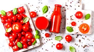 100 Ml Tomato and Vegetable Juice (Mostly Tomato)