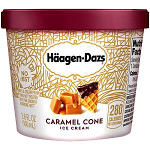 106 Grams Caramel Cone Ice Cream