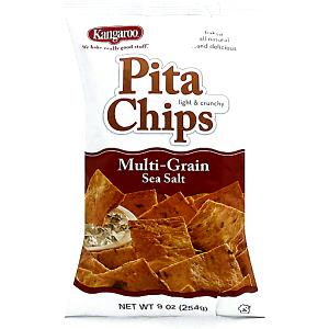 11 chips (1 oz) Pita Chips - Multi-Grain Sea Salt