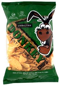 11 chips (1 oz) Unsalted Tortilla Chips