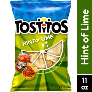 11 chips (28 g) Lime Flavored Tortilla Chips