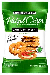 11 chips (28 g) Pretzel Crisps - Garlic