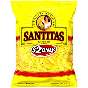 11 chips (28 g) Yellow Corn Tortilla Chips