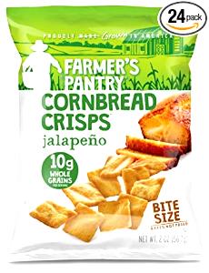 11 crisps (28 g) Cornbread Crisps Jalapeno