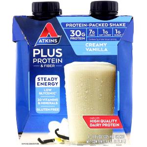 11 fl oz (325 ml) Plus Protein & Fiber Creamy Vanilla