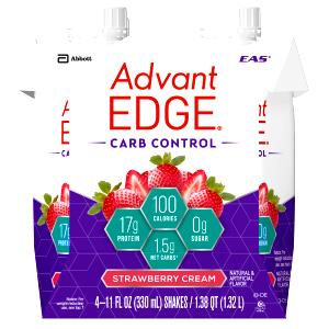 11 fl oz (330 ml) AdvantEDGE Carb Control Shake - Strawberry Cream