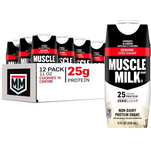 11 Fl Oz Muscle Milk Protein Shake, 11Oz, Cookies 
