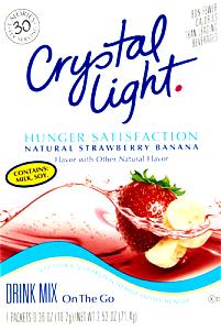 11 Grams Drink Mix, Hunger Satisfaction Natural Strawberry Banana