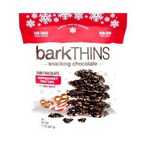 1.1 oz (31 g) Dark Chocolate Peppermint Pretzel with Sea Salt