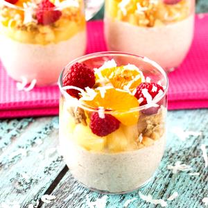 11 Oz Roasted Pineapple & Currant Parfait With Granola