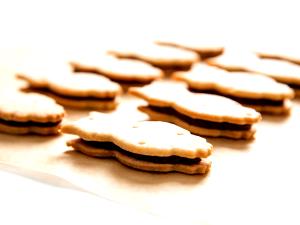 1.1 Oz Sandwich Cookie, Fudgees Chocolate Fudge Filling