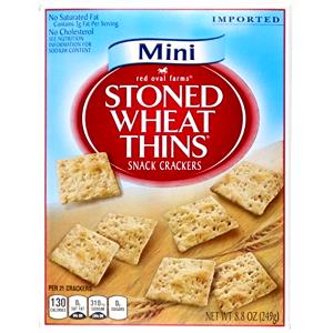 1.1 Oz Stoned Wheat Thins Cracker, Mini