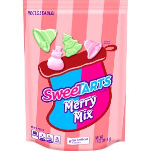 11 pieces (15 g) SweeTARTS Merry Mix
