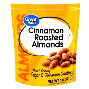 11 pieces (30 g) Cinnamon Almonds