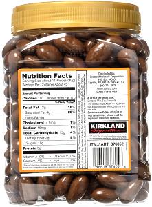 11 pieces (30 g) Milk Chocolate Almonds