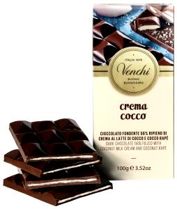 11 pieces (42 g) Coconut Dark Chocolate 54% Cacao