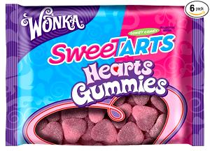 11 pieces SweeTARTS Hearts