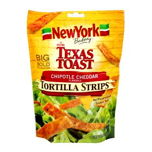 11 strips (7 g) Texas Toast Tortilla Strips Chipotle Cheddar