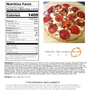 113 Grams Pizza, Pepperoni