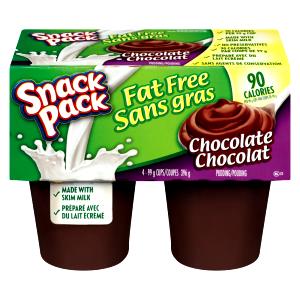 113 Grams Pudding, Vanilla Caramel Sundaes,100 Calories Pack, Fat Free