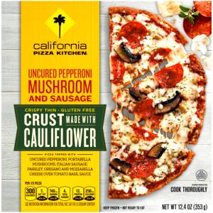 118 Grams Pizza, Sausage, Pepperoni & Mushroom