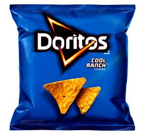 12 chips (1 oz) Cool Ranch Tortilla Chips