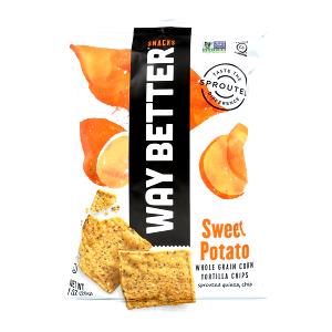 12 chips (1 oz) Sweet Potato Tortilla Chips