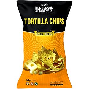 12 Chips Cheesy Nacho Tortilla Chips, Yellow Corn
