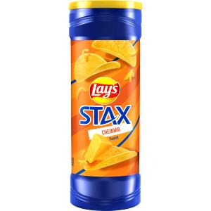 12 crisps (28 g) Stax Cheddar Potato Crisps