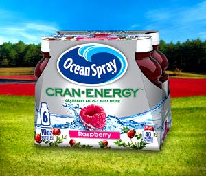 12 fl oz (354 ml) Cranergy Energy Juice Drink - Raspberry Cranberry Lift