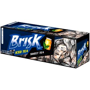 12 fl oz (355 ml) Brisk Sweet Iced Tea (Can)
