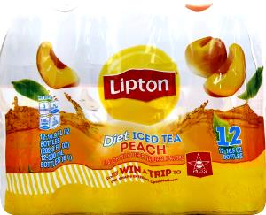 12 fl oz (355 ml) Diet Peach Iced Tea (12 oz)