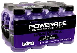 12 fl oz (360 ml) Powerade Option - Grape