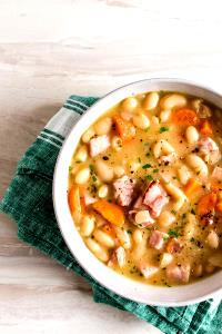 12 oz Bean Soup with Ham