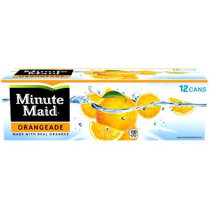 12 Oz Minute Maid, Orangeade, Light