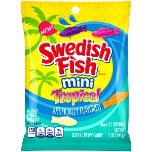 12 pieces (30 g) Swedish Fish Mini Tropical